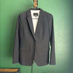 Banana Republic Black Sport Coat with Notched Lapel